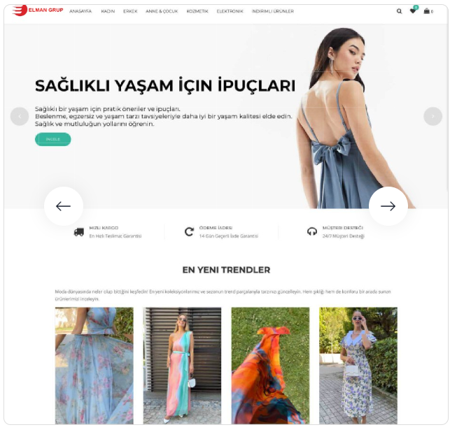 3. Paket - E-Ticaret